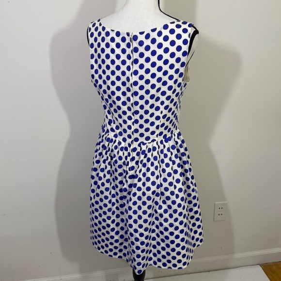 dELiA*s Blue and White Sleeveless A-Line Sundress - Picture 2 of 10
